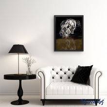 Laden Sie das Bild in den Galerie-Viewer, Malen nach Zahlen für Erwachsene | Reflexion Tiger | Figured'Art