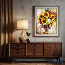 Laden Sie das Bild in den Galerie-Viewer, Malen nach Zahlen für Erwachsene | Schöne Sonnenblumen | Figured'Art