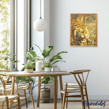 Laden Sie das Bild in den Galerie-Viewer, Malen nach Zahlen für Erwachsene | Wütender Tiger | Figured'Art