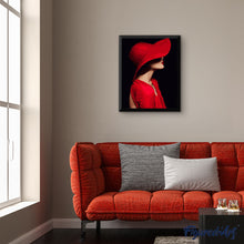 Laden Sie das Bild in den Galerie-Viewer, Malen nach Zahlen für Erwachsene | Die Frau in Rot | Figured'Art