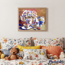 Laden Sie das Bild in den Galerie-Viewer, Tee mit Blumen | Figured'Art