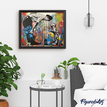 Laden Sie das Bild in den Galerie-Viewer, Malen nach Zahlen Erwachsene Vater und Sohn Figured'Art