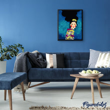 Laden Sie das Bild in den Galerie-Viewer, Schönes Porträt einer Frau