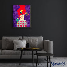 Laden Sie das Bild in den Galerie-Viewer, Frau und Tukane | Figured'Art