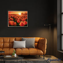 Laden Sie das Bild in den Galerie-Viewer, Tulpen beim Sonnenaufgang