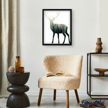 Laden Sie das Bild in den Galerie-Viewer, Malen nach Zahlen für Erwachsene | Hirsch und Wald | Figured'Art