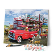 Laden Sie das Bild in den Galerie-Viewer, Malen nach Zahlen für Erwachsene | Route 66 | Figured'Art