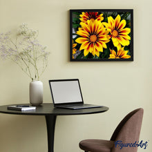 Laden Sie das Bild in den Galerie-Viewer, Malen nach Zahlen für Erwachsene | Zweifarbige Blumen | Figured'Art