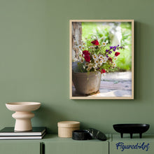 Laden Sie das Bild in den Galerie-Viewer, Malen nach Zahlen für Erwachsene | Blumen und Eimer | Figured'Art