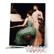 Laden Sie das Bild in den Galerie-Viewer, Malen nach Zahlen für Erwachsene | Violine und Klavier | Figured'Art