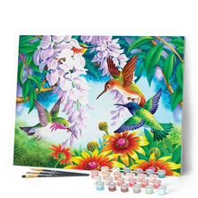 Laden Sie das Bild in den Galerie-Viewer, Malen nach Zahlen für Erwachsene | Vögel und Blumen | Figured'Art