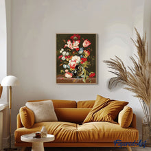 Laden Sie das Bild in den Galerie-Viewer, Malen nach Zahlen für Erwachsene | Magischer Blumenstrauß | Figured'Art