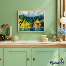 Laden Sie das Bild in den Galerie-Viewer, Malen nach Zahlen für Erwachsene | Schöne Landschaft | Figured'Art