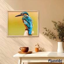 Laden Sie das Bild in den Galerie-Viewer, Malen nach Zahlen für Erwachsene | Vogel mit langem Schnabel | Figured'Art