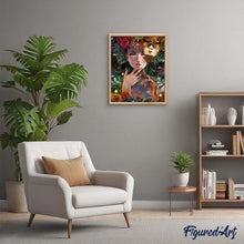 Laden Sie das Bild in den Galerie-Viewer, Malen nach Zahlen für Erwachsene | Magisches Portrait | Figured'Art