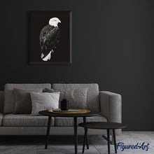 Laden Sie das Bild in den Galerie-Viewer, Malen nach Zahlen für Erwachsene | Weißköpfiger Seeadler | Figured'Art