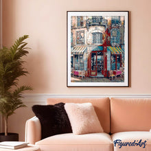 Laden Sie das Bild in den Galerie-Viewer, Malen nach Zahlen für Erwachsene | Das kleine Bistro | Figured'Art