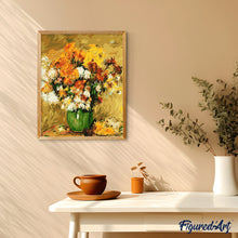 Laden Sie das Bild in den Galerie-Viewer, Malen nach Zahlen für Erwachsene | Gelber Blumenstrauß | Figured'Art