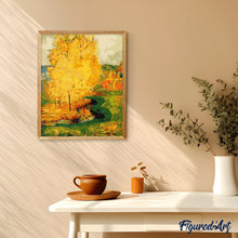 Laden Sie das Bild in den Galerie-Viewer, Malen nach Zahlen für Erwachsene | Großer Gelber Baum | Figured'Art
