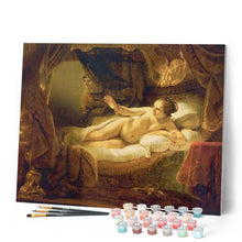 Laden Sie das Bild in den Galerie-Viewer, Malen nach Zahlen für Erwachsene | Frau im Bett | Figured'Art