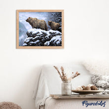 Laden Sie das Bild in den Galerie-Viewer, Malen nach Zahlen Erwachsene Bären Figured'Art