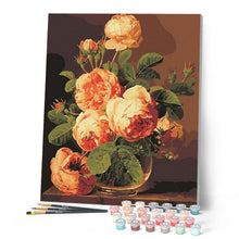 Laden Sie das Bild in den Galerie-Viewer, Malen nach Zahlen Erwachsene Große Blumen Figured'Art