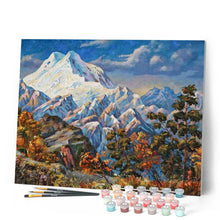 Laden Sie das Bild in den Galerie-Viewer, Malen nach Zahlen für Erwachsene | Der weiße Berg | Figured'Art