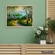 Laden Sie das Bild in den Galerie-Viewer, Malen nach Zahlen für Erwachsene | Wald und Meer | Figured'Art