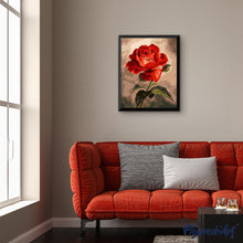 Laden Sie das Bild in den Galerie-Viewer, Malen nach Zahlen für Erwachsene | Schöne rote Rosen | Figured'Art