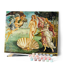 Laden Sie das Bild in den Galerie-Viewer, Malen nach Zahlen für Erwachsene | Die Geburt der Venus – Botticelli | Figured'Art