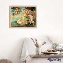 Laden Sie das Bild in den Galerie-Viewer, Malen nach Zahlen für Erwachsene | Die Geburt der Venus – Botticelli | Figured'Art