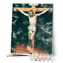 Laden Sie das Bild in den Galerie-Viewer, Malen nach Zahlen für Erwachsene | Jesus Christus | Figured'Art