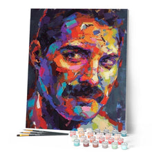 Laden Sie das Bild in den Galerie-Viewer, Malen nach Zahlen für Erwachsene | Freddie Mercury Pop Art | Figured'Art
