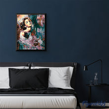Laden Sie das Bild in den Galerie-Viewer, Malen nach Zahlen für Erwachsene | Frau und Hirsch | Figured'Art