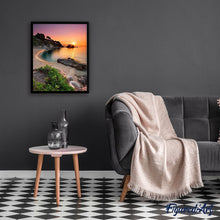 Laden Sie das Bild in den Galerie-Viewer, Malen nach Zahlen für Erwachsene | Sonnenuntergang am Strand 2 | Figured'Art