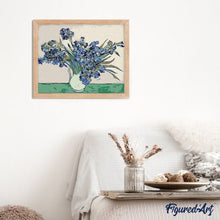 Laden Sie das Bild in den Galerie-Viewer, Malen nach Zahlen für Erwachsene | Iris 2 – Van Gogh | Figured'Art