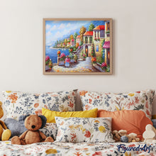 Laden Sie das Bild in den Galerie-Viewer, Malen nach Zahlen für Erwachsene | Schöne Aussicht auf das Meer | Figured'Art