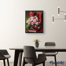 Laden Sie das Bild in den Galerie-Viewer, Malen nach Zahlen für Erwachsene | Blumen und chinesische Trennwand | Figured'Art