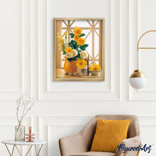 Laden Sie das Bild in den Galerie-Viewer, Malen nach Zahlen für Erwachsene | Gänseblümchen und Rosen | Figured'Art