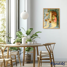 Laden Sie das Bild in den Galerie-Viewer, Malen nach Zahlen für Erwachsene | Weihnachtskaninchen | Figured'Art