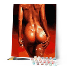 Laden Sie das Bild in den Galerie-Viewer, Malen nach Zahlen für Erwachsene | Hüllenlos rot | Figured'Art