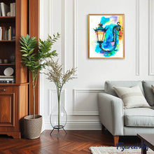 Laden Sie das Bild in den Galerie-Viewer, Malen nach Zahlen für Erwachsene | Strassenlampe | Figured'Art