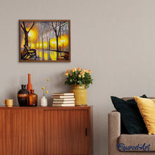 Laden Sie das Bild in den Galerie-Viewer, Malen nach Zahlen Erwachsene Straße im Winter Figured'Art