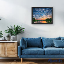 Laden Sie das Bild in den Galerie-Viewer, Malen nach Zahlen für Erwachsene | Sonnenuntergang am See | Figured'Art