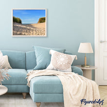 Laden Sie das Bild in den Galerie-Viewer, Malen nach Zahlen für Erwachsene | Auf dem Sand des Strandes | Figured'Art