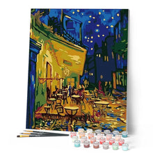 Laden Sie das Bild in den Galerie-Viewer, Malen nach Zahlen für Erwachsene | Van Gogh - Café | Figured'Art