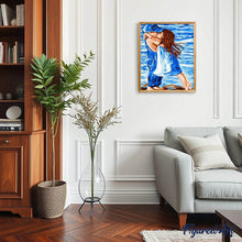 Laden Sie das Bild in den Galerie-Viewer, Malen nach Zahlen Erwachsene Kuss Figured'Art