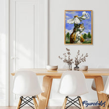Laden Sie das Bild in den Galerie-Viewer, Malen nach Zahlen für Erwachsene | Chat und Marguerite | Figured'Art