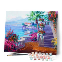 Laden Sie das Bild in den Galerie-Viewer, Malen nach Zahlen für Erwachsene | See und lebendige Farben | Figured'Art