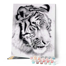 Laden Sie das Bild in den Galerie-Viewer, Malen nach Zahlen für Erwachsene | Sibirischer Tiger | Figured'Art